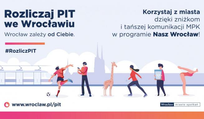 Wrocław zależy właśnie od Ciebie! Rozlicz PIT we Wrocławiu