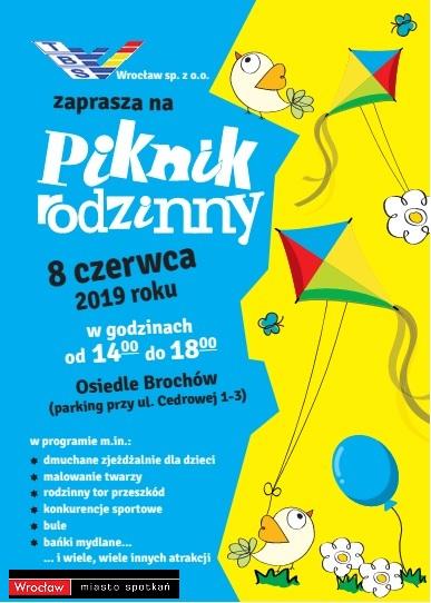 Piknik Rodzinny 8 czerwca 2019r.