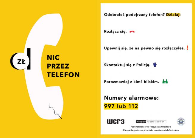 „Nic przez telefon” – kampania społeczna przeciwko oszustwom telefonicznym