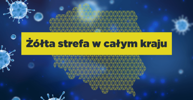 Cała Polska w żółtej strefie bezpieczeństwa. Nowe obostrzenia