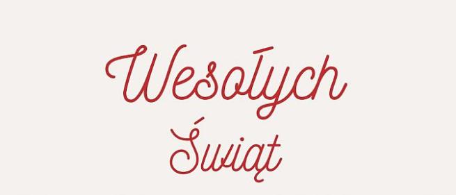 Wesołych Świąt Bożego Narodzenia życzy zespół TBS Wrocław!