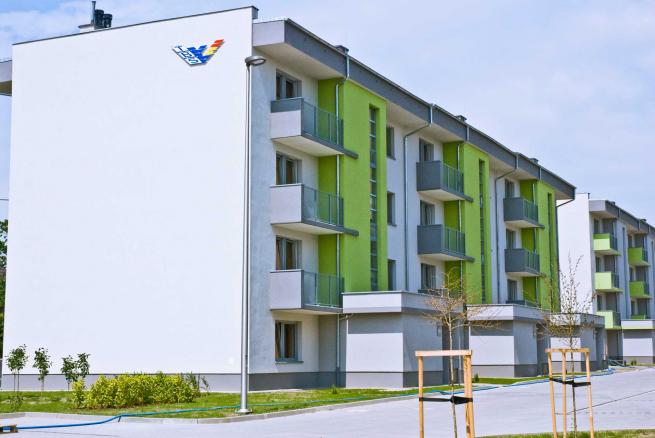 Zasiedlono 17 budynków z 503 mieszkaniami na wynajem na osiedlu Leśnica i Brochów