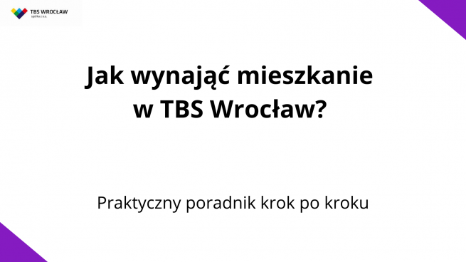 Poradnik: jak wynająć mieszkanie w TBS Wrocław? [FILM]