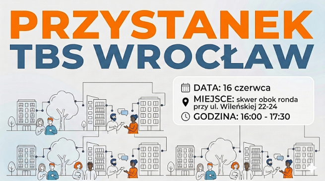 Wtorek, 16 czerwca: Przystanek TBS Wrocław na Brochowie!