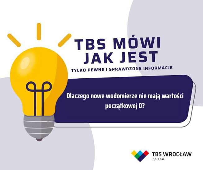 TBS mówi, jak jest: nowe wodomierze i rozliczenia kosztów zużycia wody. Wyjaśniamy wątpliwości techniczne