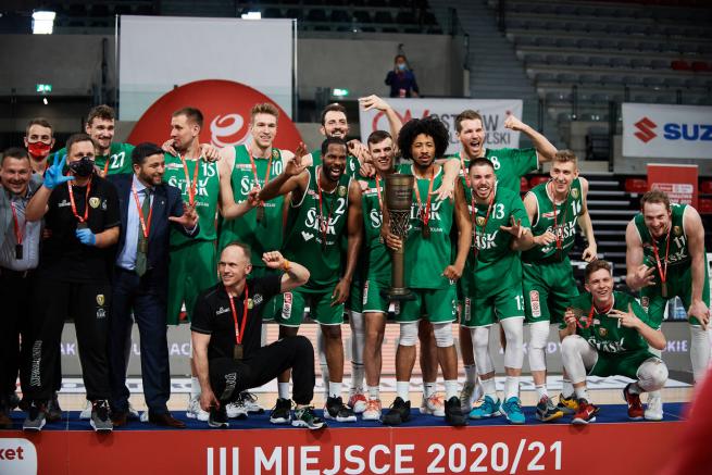 Koszykarze Śląska Wrocław wspierani przez TBS Wrocław z brązowym medalem Ekstraklasy!